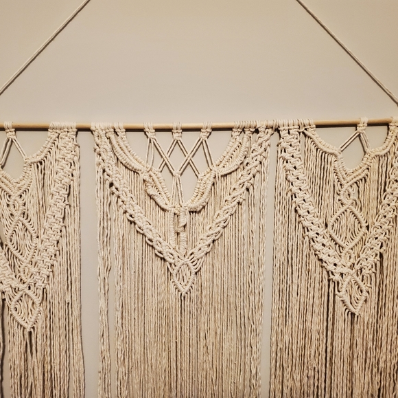 Macrame Wall Hanging - Picture 3 of 7